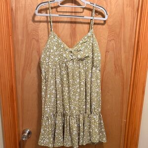 Floral Spaghetti Strap Dress